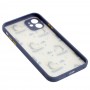 Чохол для iPhone 11 Wave Cartoon penguin fisherman / lavender gray