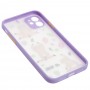 Чохол для iPhone 11 Wave Cartoon dancing sloths / light purple