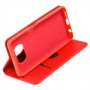 Чехол книжка для Xiaomi Poco X3 WAVE Flip красный