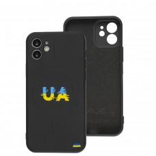 Чохол для iPhone 12 WAVE Ukraine with MagSafe ukraine blue/yellow