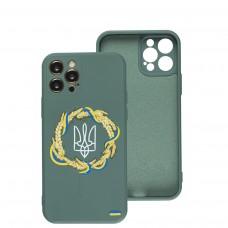 Чохол для iPhone 12 Pro WAVE Ukraine with MagSafe coat of arms