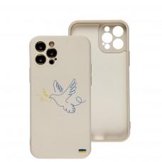 Чехол для iPhone 12 Pro WAVE Ukraine with MagSafe dove of peace