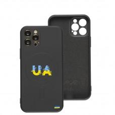 Чехол для iPhone 12 Pro WAVE Ukraine with MagSafe ukraine blue/yellow