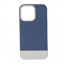 Чехол для iPhone 13 Pro Bichromatic blue / white