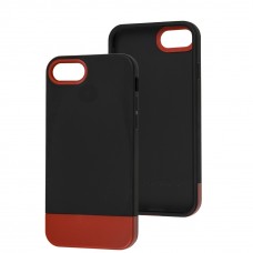 Чехол для iPhone 7/8/SE Bichromatic black/red
