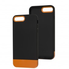 Чехол для iPhone 7 Plus/8 Plus Bichromatic black/orange