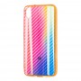 Чехол для Xiaomi Redmi 7A Carbon Gradient Hologram розовый