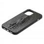 Чехол для iPhone 12 Pro Max Reptile Cayman черный