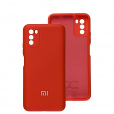 Чехол для Xiaomi Poco M3 Full camera красный 