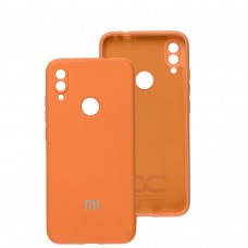 Чехол для Xiaomi Redmi Note 7 Full camera оранжевый 