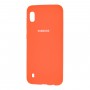 Чехол для Samsung Galaxy A10 (A105) Silicone Full оранжевый