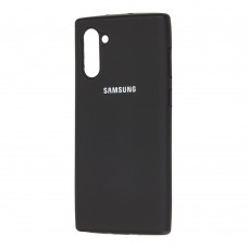 Чехол для Samsung Galaxy Note 10 (N970) Silicone Full черный