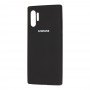 Чехол для Samsung Galaxy Note 10+ (N975) Silicone Full черный