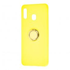 Чохол для Samsung Galaxy A20/A30 Summer ColorRing жовтий