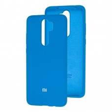 Чехол для Xiaomi Redmi Note 8 Pro Silicone Full голубой