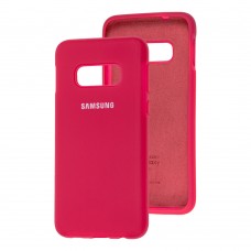 Чехол для Samsung Galaxy S10e (G970) Silicone Full вишневый
