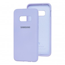 Чохол для Samsung Galaxy S10e (G970) Silicone Full лавандовий