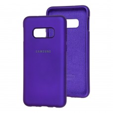 Чехол для Samsung Galaxy S10e (G970) Silicone Full фиолетовый