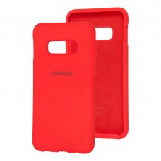 Чехол для Samsung Galaxy S10e (G970) Silicone Full красный