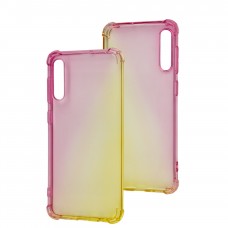 Чехол для Samsung Galaxy A50 / A50s / A30s Wave Shine pink / yellow