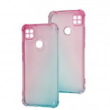 Чехол для Xiaomi Redmi 9C / 10A Wave Shine pink/turquoise