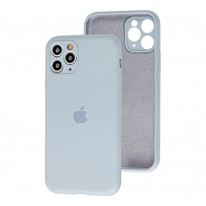 Чехол для iPhone 11 Pro Silicone Slim Full camera mist blue 