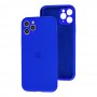 Чохол для iPhone 11 Pro Silicone Slim Full camera shiny blue