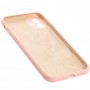 Чехол для iPhone 11 Silicone Slim Full camera pink