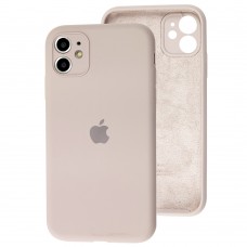 Чехол для iPhone 11 Silicone Slim Full camera lavender