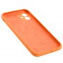 Чехол для iPhone 11 Silicone Slim Full camera papaya