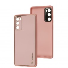 Чехол для Samsung Galaxy S20 FE (G780) Leather Xshield pink