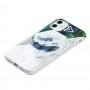 Чохол для iPhone 11 Design Mramor Benzo біло-зелений