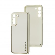Чехол для Samsung Galaxy S21 (G991) Leather Xshield white