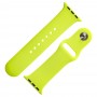 Ремешок Sport Band для Apple Watch 38mm / 40mm светло зеленый 