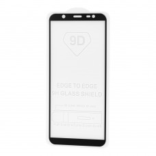Защитное стекло для Samsung Galaxy J6 2018 (J600) Full Glue черное (OEM)