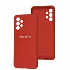 Чехол для Samsung Galaxy A13 (A135)/A32 5G Full camera красный