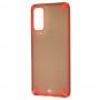 Чехол для Samsung Galaxy S20 (G980) LikGus Touch Soft красный