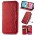 Чехол книжка для Samsung Galaxy A73 (A736) Getman Cubic красный