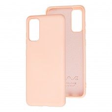 Чехол для Samsung Galaxy S20 (G980) Wave colorful розовый / pink sand