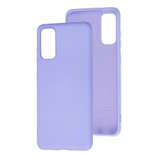 Чехол для Samsung Galaxy S20 (G980) Wave colorful фиолетовый / light purple