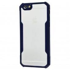 Чехол для iPhone 6 / 6s Defense shield silicone синий
