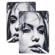 Чехол iPad Air 2 с рисунком девушка курит