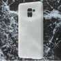 Чехол для Samsung Galaxy A8+ 2018 (A730) Soft case белый