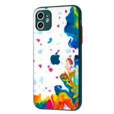 Чехол для iPhone 11 Watercolor glass дизайн 1