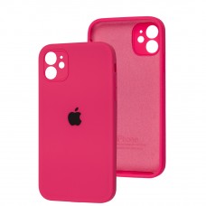 Чехол для iPhone 11 Square Full camera bright pink