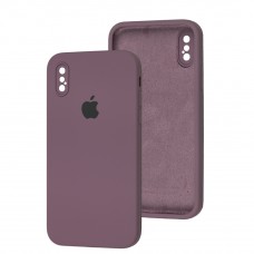 Чехол для iPhone X/Xs Square Full camera lilac pride