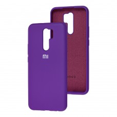 Чехол для Xiaomi Redmi 9 Silicone Full фиолетовый / purple