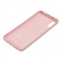 Чохол для Xiaomi Redmi 9A Silicone Full рожевий пісок