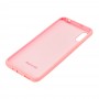 Чехол для Xiaomi Redmi 9A Silicone Full светло-розовый