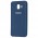 Чехол для Samsung Galaxy J4 2018 (J400) Silicone cover синий